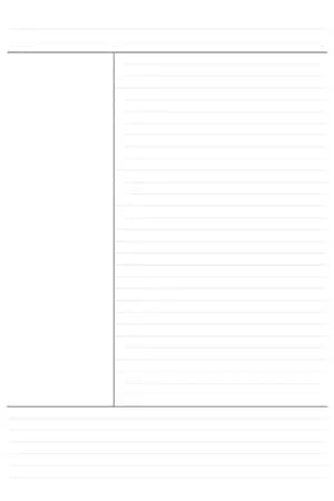 Classic Study Slate — A4, Balanced Cornell
