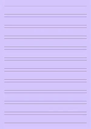 Lavender Study — 19mm, 2 Guide Lines