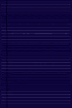 Midnight Notes — 8mm, Purple Margin